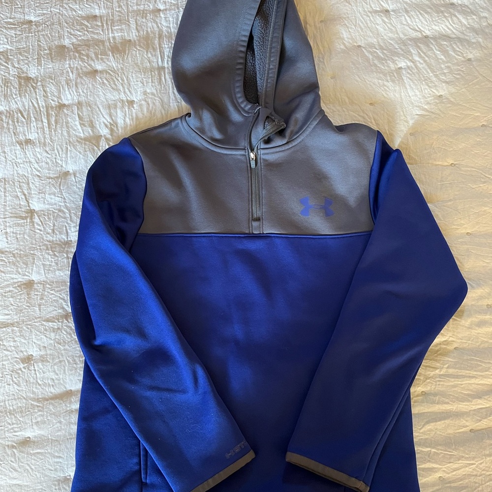 Under Armour Charcoal and Navy Fleece Jacket